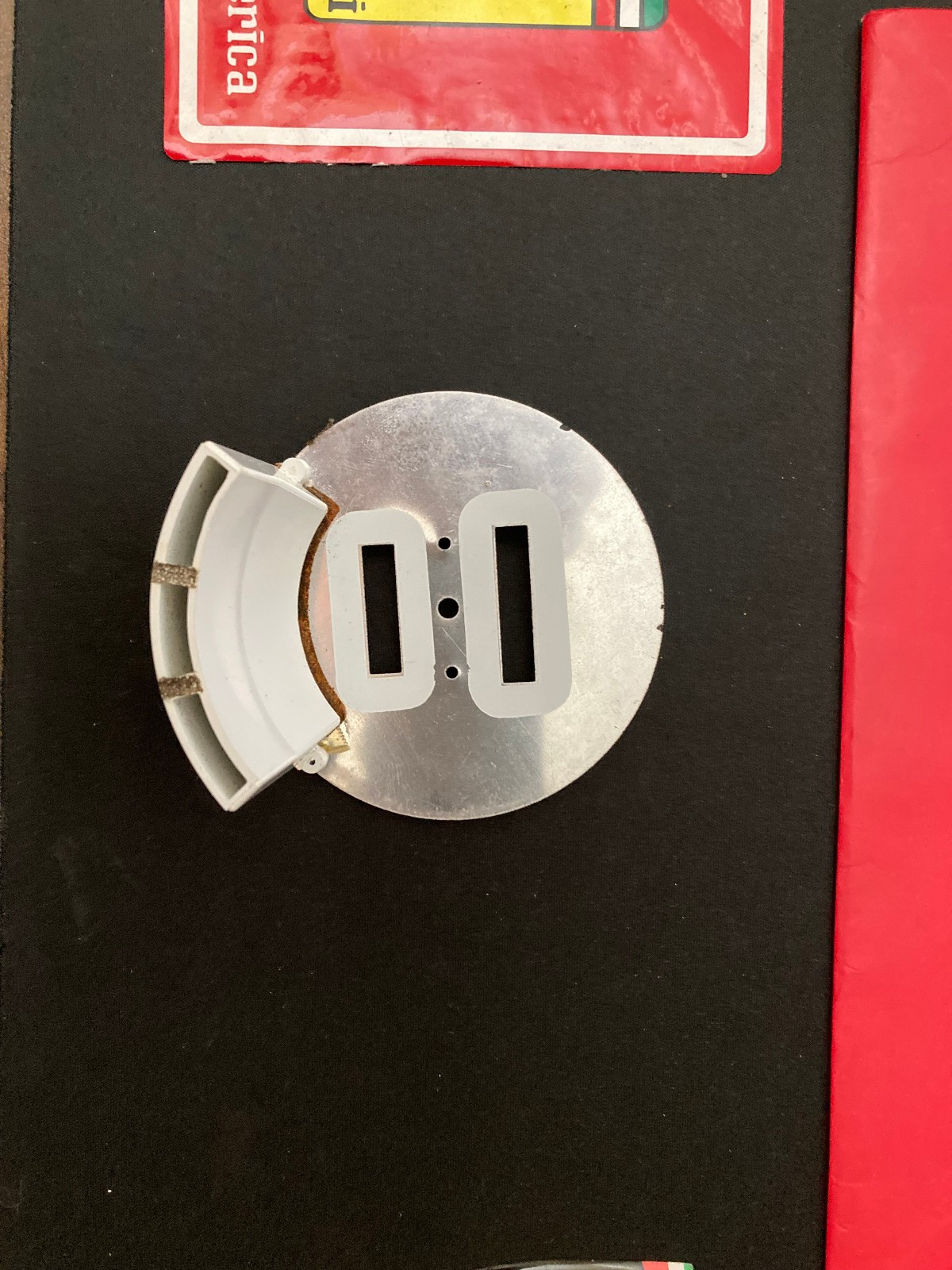 FERRARI 308 GTB GTS VEGLIA BORLETTI 80 Miles SPEEDOMETER FACE DIAL - Is Oem Part