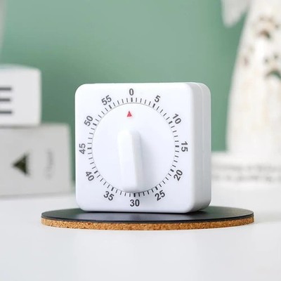 60 MINUTEN GROSSER KÜCHENTIMER COUNTDOWN KOCHEN BACKEN LAUTER ALARM MECHANISCH UK