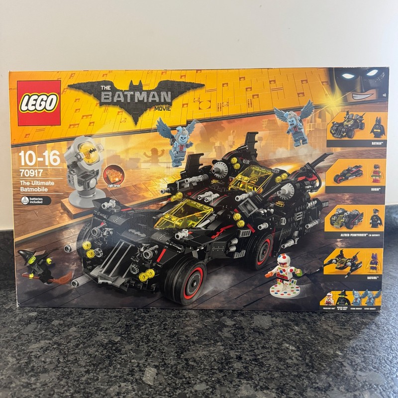 LegLego Batman Movie The Ultimate Batmobile - Set 70917 - Boxed & Factory Sealed