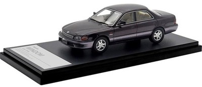 Hi-Story HS466BR 1:43 Toyota Windom 3.0G 1991 Dark Mauve Mica Metallic Toning G