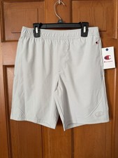 Boys' Champion Gray Woven Stretch Shorts Size Large 14/16 NWT