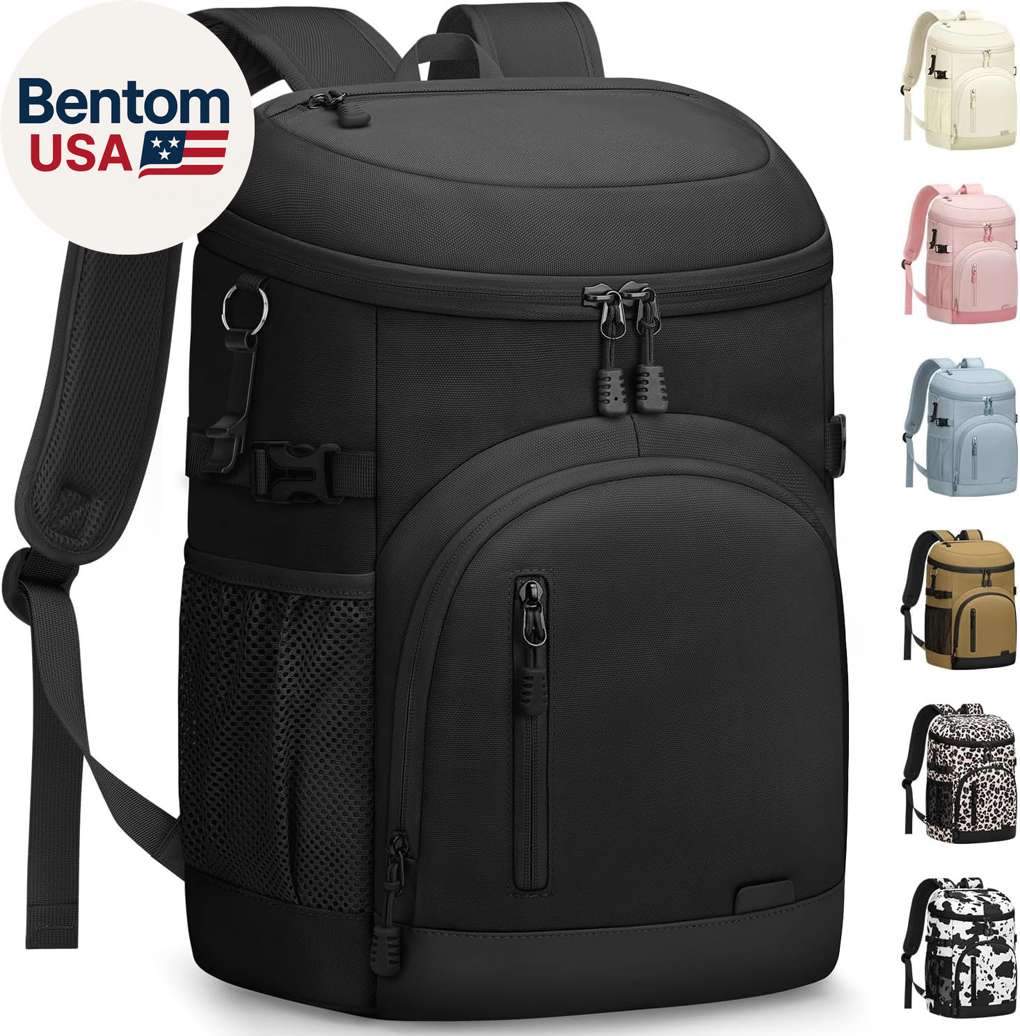 Backpack Insulated Waterproof,30/45 Cans Backpack Coolers Le