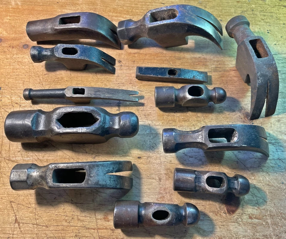 Lot of 12 Miscellaneous Hammer Heads - image 2 of 4