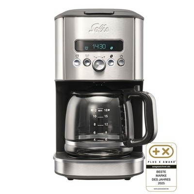 Solis Filterkaffeemaschine 1,8 Liter, für 12-18 Tassen, Timer, B-Ware