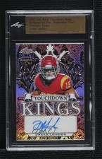 2022 Leaf Metal Draft Touchdown Kings 1/1 Drake London #TK-DL1 Auto 13vr