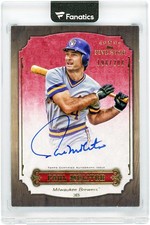 Paul Molitor Milwaukee Brewers Signed 2012 Topps Five Star #FSA-PM #198/208 Card