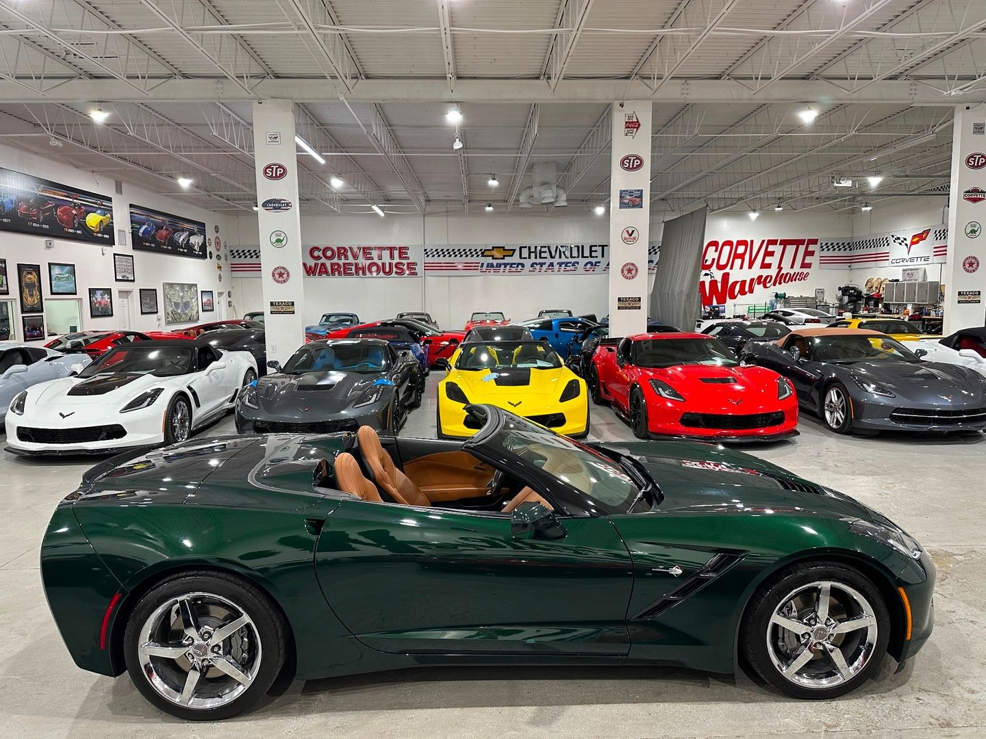 2014 [G7J] Lime Rock Green Metallic Chevrolet Corvette   | C7 Corvette Photo 7