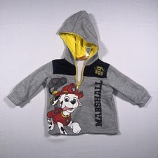 Paw Patrol Nickelodeon Marshall Long Sleeve Sweatshirt Hoodie 2T 100 Polyester
