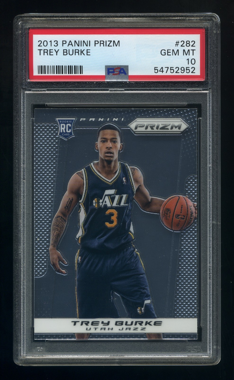 2013 Panini Prizm RC #282 Trey Burke Rookie PSA 10 Utah Jazz