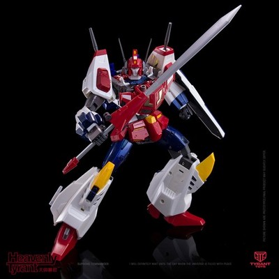 In Stock New Tyrant Toys T01 Heavenly Tyrant Star Saber Transforms Action Figure