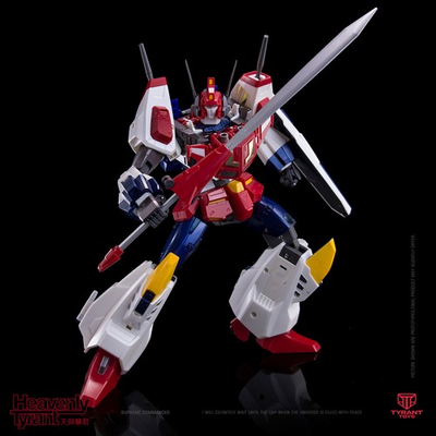 #ad In Stock New Tyrant Toys T01 Heavenly Tyrant Star Saber Transforms Action Figure $149.98