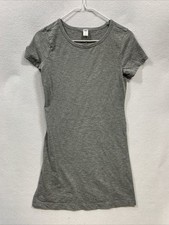 Old Navy Women’s Size XS Gray Tshirt Dress Mini Short Sleeve Stretch