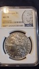 2021 NGC MS70 - Morgan Silver Dollar 100th Anniversary — photo 1