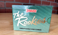 Sealed 1989 Donruss The Rookies Baseball Box 56 Cards MLB Griffey Sanders 