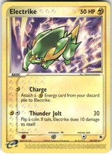 Electrike 30/109 Uncommon Ruby & Sapphire Pokemon Moderately Played on eBay