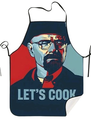 Breaking Bad Walter Küchenschürze ''Let's Cook'' lustiges Geschenk Vatertag Koch 
