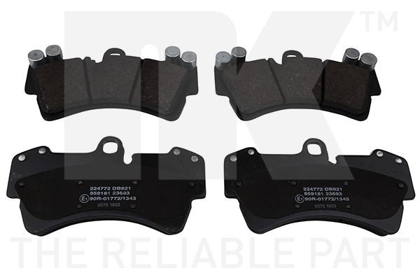 Nk Bremsbelagsatz, Scheibenbremse 224772 FüR Audi Porsche Vw-image