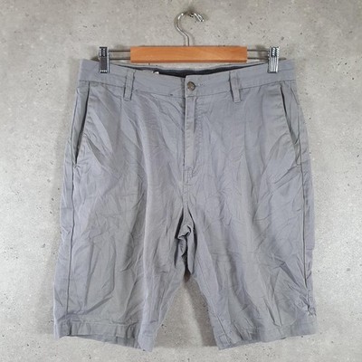 Vintage Volcom Chino Shorts Herren W32 grau