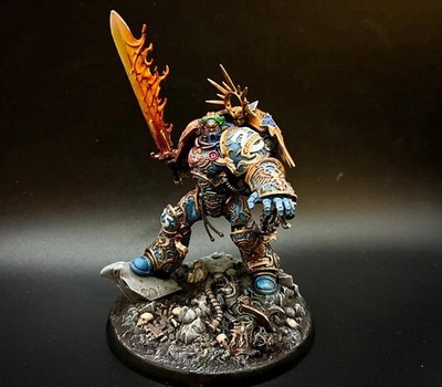 Warhammer 40k Space Marines Roboute Guilliman. (Kommission)