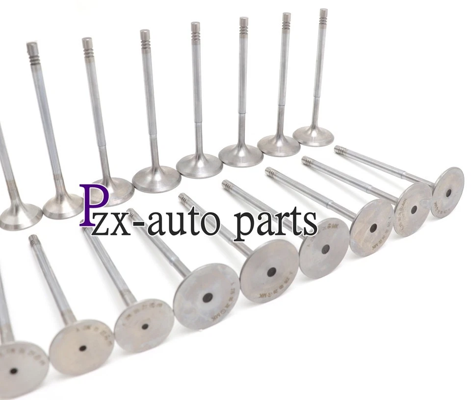 24x Kit de válvulas de entrada y salida para Mercedes-Benz W205 C218 X166 W222 M276 3.0T V6 Foto 3 de 4