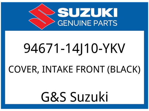 COVER, INTAKE FRONT (BLACK)