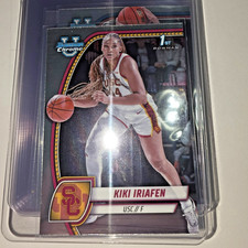 2025 1ST BOWMAN CHROME U #47 KIKI IRIAFEN RC - USC/Washington Mystics/STANFORD