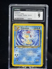 Croconaw [1st Edition] #32 Prices | Pokemon Neo Genesis | Pokemon Cards