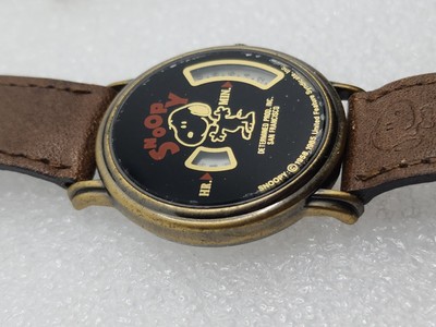 Snoopy Jump hour VTG 1985 Watch Rare Determined Prod Inc San