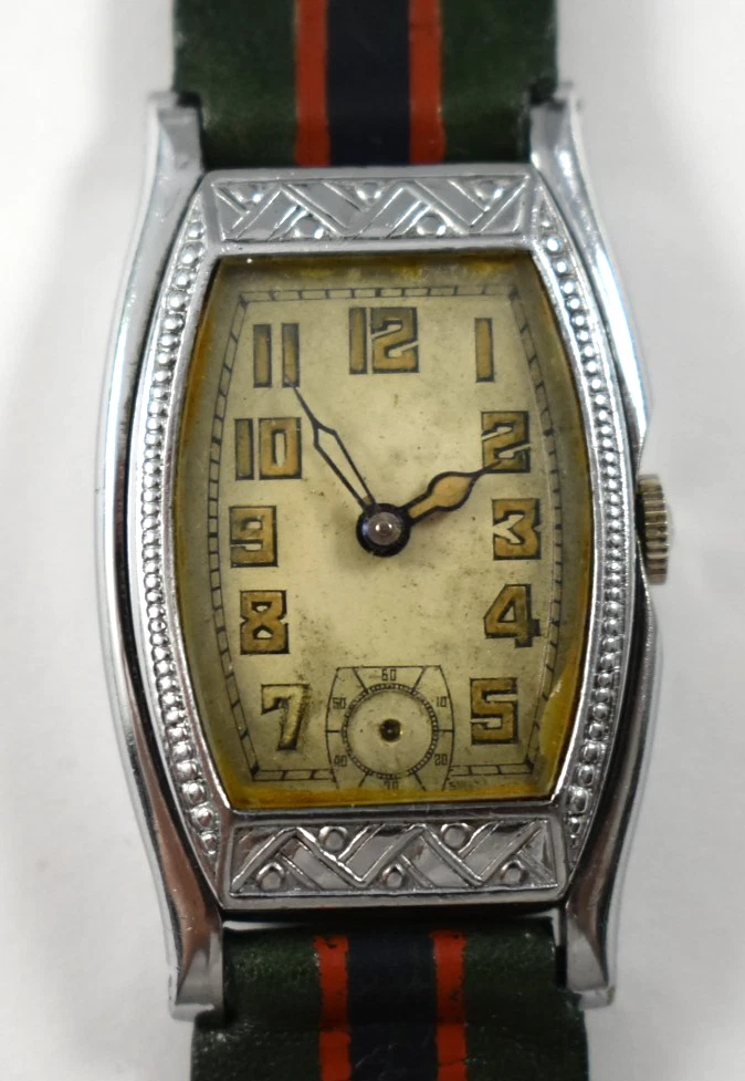 Vintage‎ MIMO 10k RG Kreisler Leaf Link Bracelet Windup Wristwatch Mimo Women Wristwatches for sale | eBay main image 4