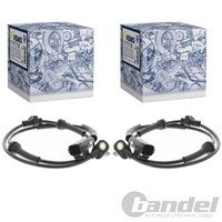 2X Vemo ABS-SENSOR Raddrehzal Vorne Passend FüR Land Rover Discovery Range