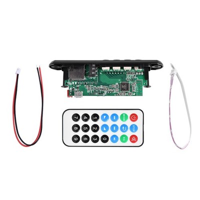 MP3 WMA Decoder Board Audio Wireless Bluetooth Module USB TF FM Hands Free MCZX