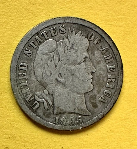 1905-O Barber Dime. 90% Silver. Good Condition. Charity Auction/Animal Rescue.