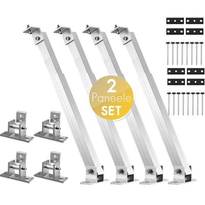 Aufständerung Solarmodul Halter Wand Dach Boden Balkonkraftwerk PV 2Paneele 0%