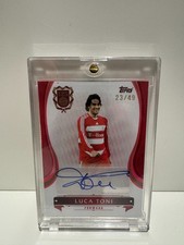 Topps Luca Toni Auto /49 FC Bayern 125 Jahre Anniaversary