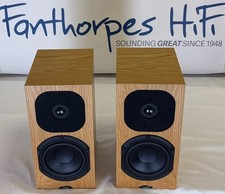 Neat Motive SX3 Bookshelf Speakers - Natural Oak - Preowned