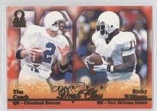 1999 Pacific Omega Draft Class Tim Couch Ricky Williams #10 0m0