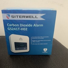 SITERWELL Carbon Dioxide Alarm GS241T-H02 New, boxed