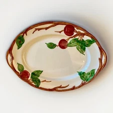 VTG Franciscan Apple Dinnerware 14" x 10" Serving Platter Made in USA 1967 EUC
