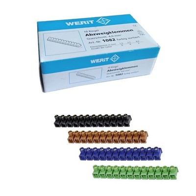 Werit Dosenklemmen Abzweigklemmen Kabelklemme verschiedene Farben