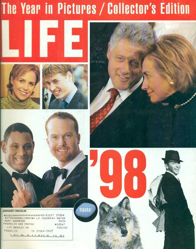 '98 LIFE Magazine McCaughey septuplets-Frank Sinatra-LOT J