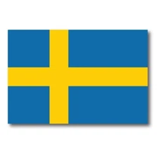 Sweden Swedish Flag Car Magnet Decal 4 x 6 Heavy Duty for Car Truck SUV
