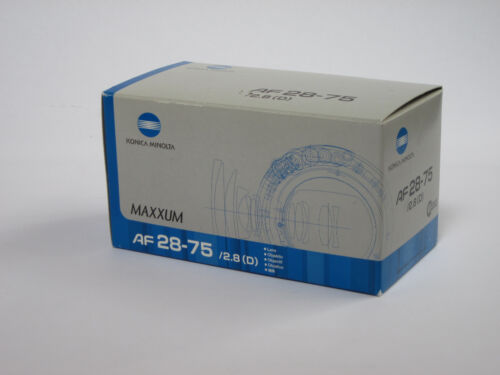 Konica Minolta AF Zoom 28-75mm f2.8 D Sony A Mount