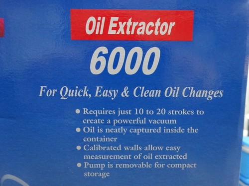 Pela 6000 Oil Extractor Kit Hand Pump Motorcycles, Scooters, Mopeds - Bild 3 von 7