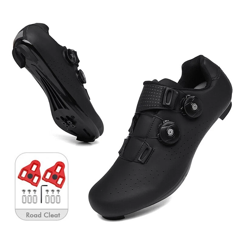 Zapatos de ciclismo de carretera Tenis para hombre MTB Autobloqueantes Zapatos de bicicleta con tacos SPD Foto 2 de 4