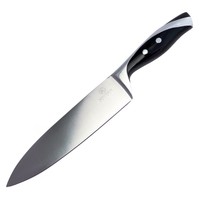 Chef Knife By Kitchen Galaxy - 8 Inch Stainless Steel Blade - Very Sharp - V Chef Knife By Kitchen Galaxy - 8 Inch Stainless Steel Blade - Very Sharp - V