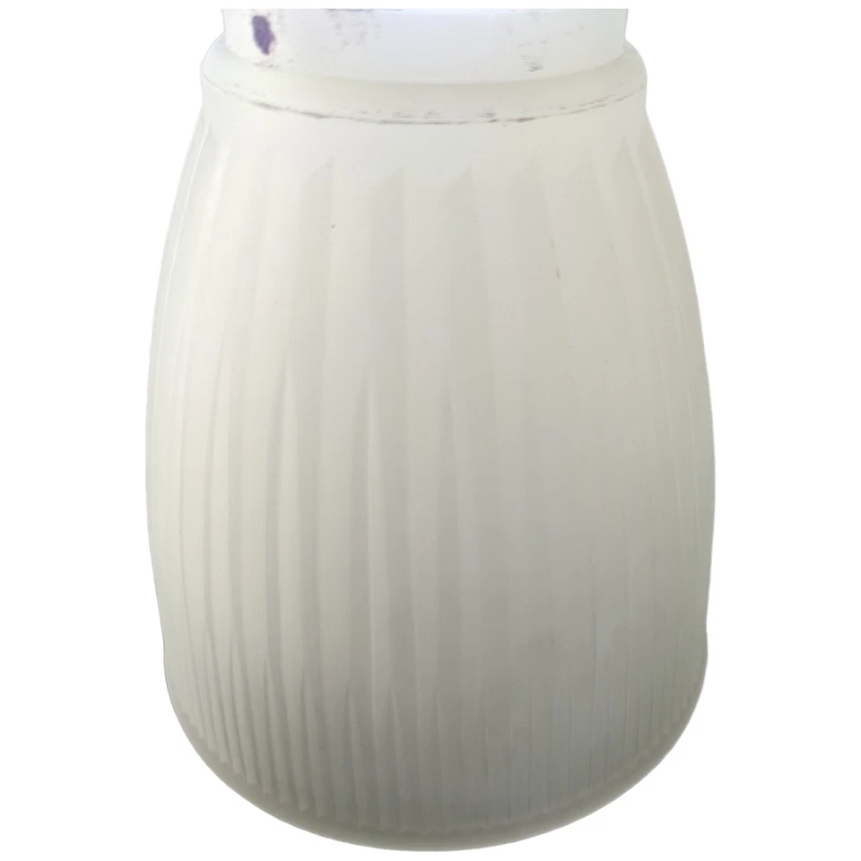 Frosted Glass Shade Ceiling Fan from HUNTER Ribbed Cone Replacement Lamp - Image 4 of 4