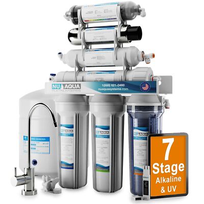 NU Aqua Reverse Osmosis Under Sink Water Filter System