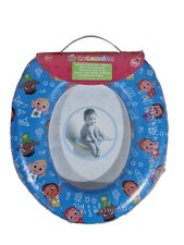 Cocomelon Soft Potty Training Toilet Seat Blue 