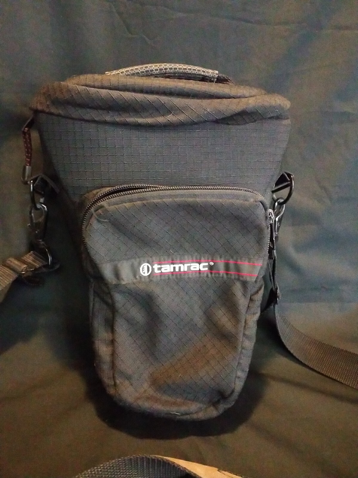 EUC Tamrac Compact Pack Holster Camera Bag, Black, Padded eBay