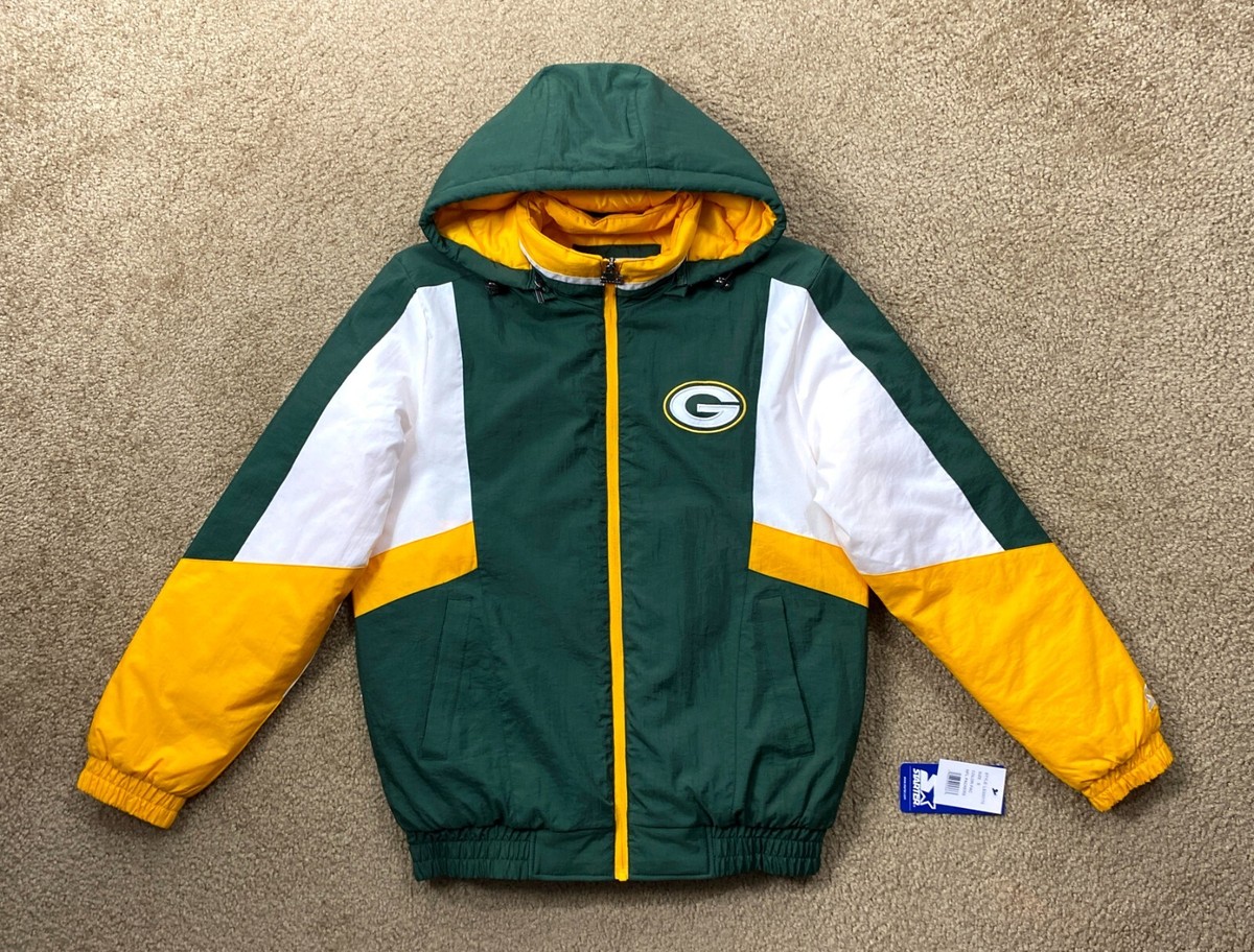 Green Bay Packers 2023 Starter PRO PLAYER Hooded Parka Jacket 3X